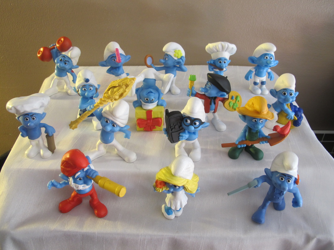 McDonalds The Smurfs Movie Figures for Sale - Jojo's Retro Toy Box